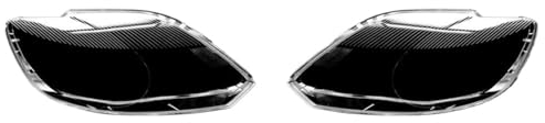Scheinwerfer Glasabdeckung Für VW Für Golf Für 6 Plus 2009-2013 Auto Front Scheinwerfer Abdeckung Scheinwerfer Transparent Glas Lampenschirm Lampe Shell Objektiv Abdeckung Auto-Scheinwerferabdeckung (