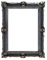 Generisch BILDERRAHMEN Barock 50x70 cm Prunk Rahmen Antik Fotorahmen 70x90 cm Gemälde Rahmen hochzeitsrahmen Werbetafel (Schwarz/Gold)