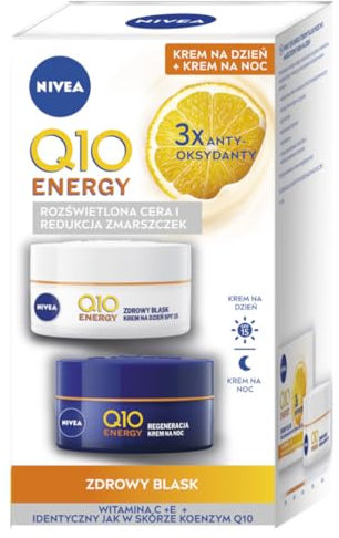 NIVEA 2er Pack - Q10 ENERGY Tagescreme und Nachtcreme (2 x 50 ml)