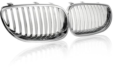 Für E60 E61 M5 5er-Reihe 2003 2004 2005 2006 2007 2008 2009 Paar Auto-Front-Nierengrill-Grill-Renngrills Kühlergrills für die Front
