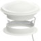 plikc Ventanilla de ventilación para caravanas, autocaravanas (abrazadera de 60 mm de altura y ventilador de 12 V)