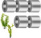 5 Vols Bendable Planta de Anclaje Acuario,Ancla de sobrepeso para acuarios,Ancla de Metal Pesado para Las Plantas de Acuario,Pesos de Plantas de Agua para Las Plantas vivas,Evitar Flotante