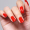 Imtiti Néon Vernis Semi Permanent, Néon Rouge Vernis Gel UV Semi Permanent Gel Nail Polish Printemps Été French Vernis À Ongles Gels Semi Permanents DIY Art UV Led Soak Off 10ml