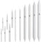 Niwieoi 12 PCS Blending Pencil,White Pencils For Drawing,Colourless Blender Marker,Putty Tubber For Artists,Charcoal Art,Blenders Art,Used To Sketch On Paper,Sketch Pen