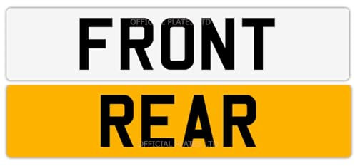 Plates for Cars, Vans, Trucks in Printed, 3D Gel, 4D, 4D Gel + More