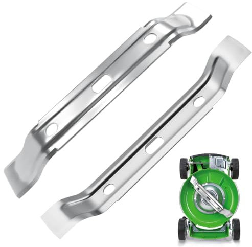 Doksvp 2 Pezzi Lama per Robot Tagliaerba Compatibile con 422 422P 422PC RMI422 P C Sostituzione per Rasaerba Trimmer per Robot da Giardino(Argento)