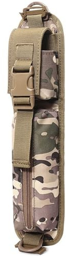 AQzxdc Tactical Molle Glasses Pouch, Eyeglasses Hard Case Shockproof Sunglasses Carrying Protective Box 1000D Nylon EDC Organizer Compact(Cp)