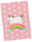 Mr. & Mrs. Panda Postkarte Einhorn Regenbogen - Geschenk, Geschenkkarte, Unicorn, Einladung, Einhorn Deko, Einladungskarte, Ansichtskarten,