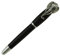 Asvine Fountain Pen,Fuliwen Elephant Pen for Writing, Black Barrel Classic Design Medium Nib with Ink Refill Converter