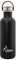 Laken Bot. ac. inox Basic 1L,tapón acero/bambú - Negro