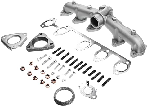 Colector de escape fundido para M-u-l-t-i-v-a-n V 7EF T-o-u-a-r-e-g 7L6 Transporter V 7EA 7EB 7EJ 7JD 2.5L Diesel 2003-2010 070253031F