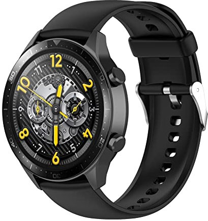 Tyogeephy Correa Compatible con Realme Watch 2/2 Pro/S - 22mm Silicona Accesorios