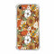Vesidurt Retro Flower Case for iPhone 7/8/SE,70s Retro Floral Pattern,Trendy Soft TPU Bumper Case Cover for iPhone 7/8/SE