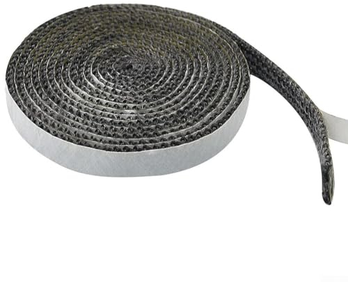Zoegneer Joint de porte de four fiable parfait pour four et échangeur de chaleur (6 mm x 15 mm x 2 m)