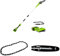 Greenworks G40PSFK2 Cordless Pole Saw, 20cm Bar Length, 8m/s Chain Speed, 3.64kg, 2.58m Pole Reach, 40V 2Ah Battery & Charger+ Greenworks 20cm Saw Chain+ Greenworks 20cm Guide Bar