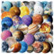 Universum Planeten Aufkleber Transparent Weltraum Sticker Set 50 Stücke Niedlich Deko für Auto Laptop Skateboard Fahrrad Moped Motorrad Fahrrad Computer,Geeignet für Erwachsene Kinder