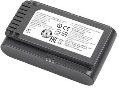 SXEZYEYO Batteria for Aspirapolvere, Compatibile for Samsung, JET65 JET60 VCA-SBTA60, Batteria Sostitutiva for Collettore di Polveri(5000mAh)