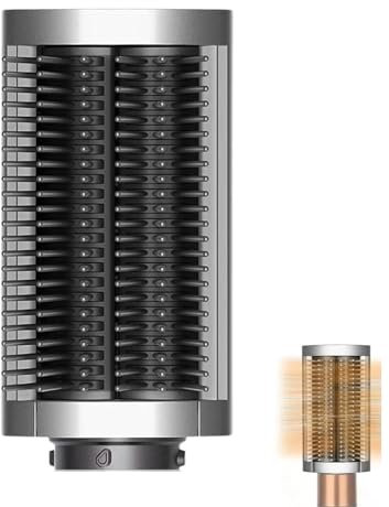 HAFRILY Feste Glättungsbürste für Dyson Airwrap Styler Airwrap HS01 HS05 Zubehör Teilenummer 971892-08 für Lockiges Haar,Haare Krause und Raue Splissstellen