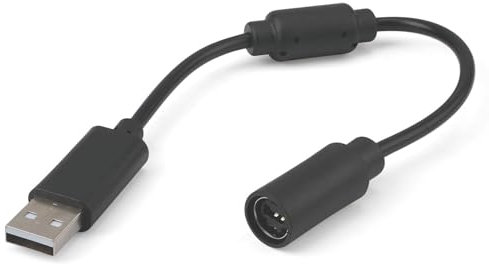 USB Breakaway Cable for Xbox, Replacement Adapter for Xbox 360 Controller Compatible with Logitech G920 Steering Wheel,Fast Data Transmission Replacement Accessory for Game Controller