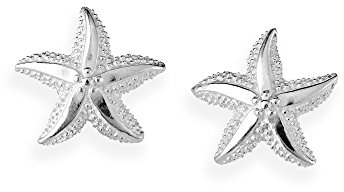 Heartbreaker Sealife Seestern-Ohrringe I Edle Ohrstecker aus 925 Sterling Silber I Nickelfreie Damen-Ohrringe inkl. Verpackung I In Goldschmiedequalität gefertigt I LD SL 21