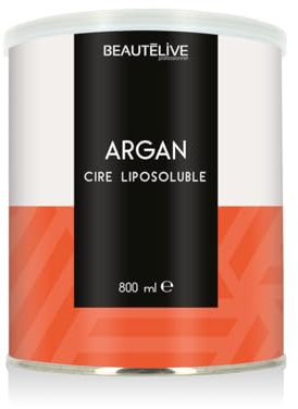 Beautélive Cire épilation pot liposoluble Argan - Peaux sensibles