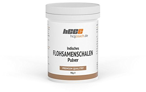 hCGC - Indische Flohsamenschalen - Fein gemahlenes Flohsamen Pulver zur Unterstützung der Verdauung - Ballaststoffreich für Darmgesundheit - Vegan, Glutenfrei & Prebiotisch - 21 Tage Stoffwechselkur