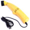 XSM Aspirateur de Clavier d'ordinateur Portable Mini USB, Brosse de Nettoyage pour Clavier Portable (Jaune)