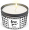 Magnificent 101 Long Lasting Love You Aromatherapie-Zinnkerze, 170 ml, 35 Stunden Brenndauer, natürliches Sojawachs mit Vanille, Lavendel, Rose, Jasmin, Flieder für Romantik, Reinigung, Manifestation