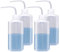 Dudu Cream 4 Stück 500ml Spritzflasche Laborflasche Waschflasche, Squeeze Flasche aus Kunststoff für Gartenarbeit, Industrie, Labor und Chemie