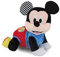 Clementoni Disney Baby Mickey Mouse Krabbel mit Mir - Kuscheliges Lernspielzeug für Babys & Kleinkinder - Plüschtier zur Entwicklung der Motorik - Förderung die Entwicklung 17314
