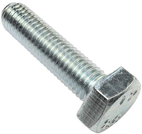 AERZETIX - C47352 - Satz von 20 stück - bolzen sechskantschrauben M10x40 - mit sechskantkopf - Ø10x40mm - DIN 933 - klasse 8.8 - aus verzinktem stahl - heimwerken - montagewerkzeug eisenwaren