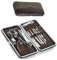 ZENO Nail Clippers Set - 13 Piece | Manicure Set | Nail Kit | Nail Clippers Set for Men & Women | Stainless Steel Nail Clipper | Grooming Tools Kit with Carry Case