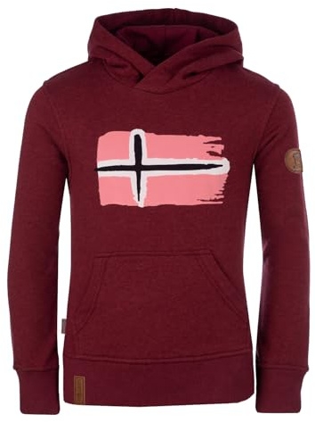 Trollkids Kids Trondheim Sweater 116, Tea Rose