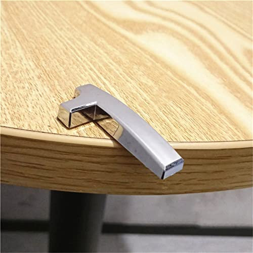 3D Self Adhesive House Plaque Numbers 0-9 Letters A-H 5cm Silver Plastic Sticker Electroplated Home Door Outdoor Plate Modern Address Hotel Digits Sign for Bins Mailbox Yard Street Anti-Rust (1)