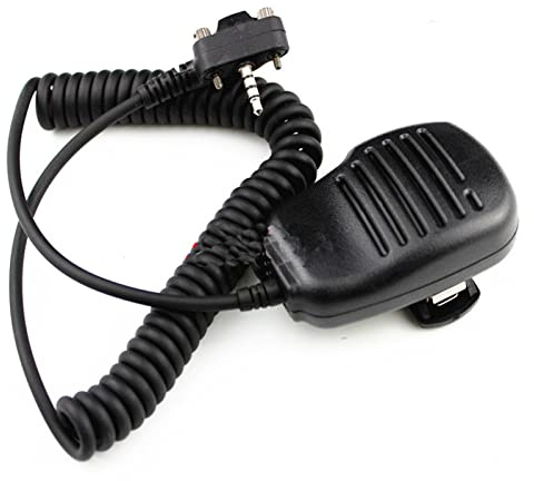 DCALU Walkie Talkie Speaker Microphone Mic PTT Fit For Vertex Standard CB Radio VX-160 VX-231 EVX-531 VX-350 VX-354 Fit For Ham Transceiver walkie talkie mic