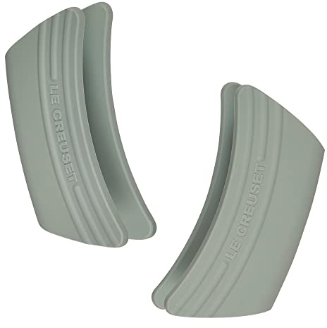 Le Creuset Silikon-Set, 2 Griffe, je 12,7 x 6,4 cm, Meersalz