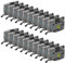 20x STRONIX Kompatibel Brother P-Touch Bänder TZe-335 TZe Schriftband TZ-335 Ub-335 Cassette 12mm Weiß auf Schwarz Etikettenband für Beschriftungsgerät Ptouch PT-1010 1000 H105 H100R H107B Cube Plus
