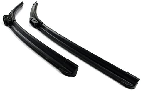 Jurmann Aero Scheibenwischer Satz 600/475 mm Flachbalkenwischer Wischblätter Set 2 Stück Paar für vorne