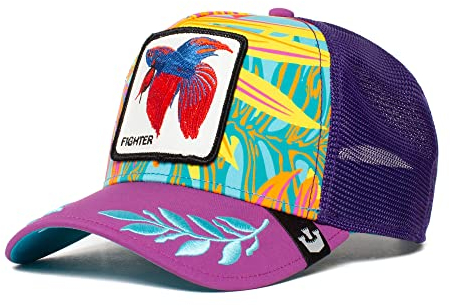 Goorin Bros. Trucker Cap Even Betta Purple Lila Mehrfarbig, Size:OneSize, Einheitsgröße