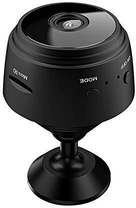 YIWENG Mini WiFi Kamera A9 Mini Kamera APP Fernbedienung Home 1080P Kamera IR Kamera Home Cam mit Nachtsicht und Bewegungserkennung für drinnen und draußen