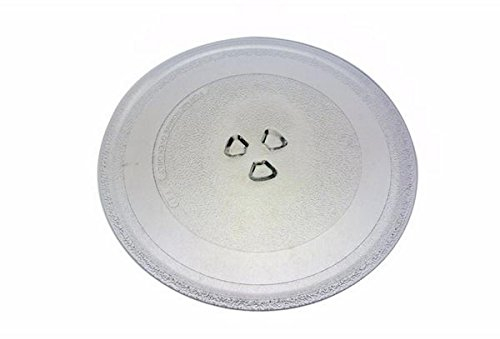 SOS Accessoire Plateau micro onde en verre tempé 245 mm (avec ergot central) pour Four micro-ondes - 3390W1G005E, 192050 LG, GORENJE, MORA, WHIRLPOOL,