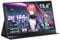 MINIS FORUM Tragbarer 15,6 Zoll 2K 144Hz Voll Touchscreen Monitor, 2560 x 1440 QHD, 400 Nits, tragbarer IPS Gaming Monitor, 100% DCI-P3, HDR 400