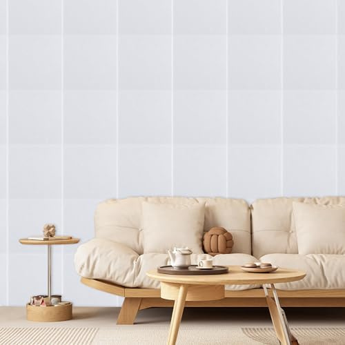 WOLEGM 18 Stücke Akustikpaneele Schalldämmung Wand, 30 * 30cm Quadratische Schallabsorber Schallschutzplatten für Büros, Spielzimmer, KTV, Kino Akustikplatten
