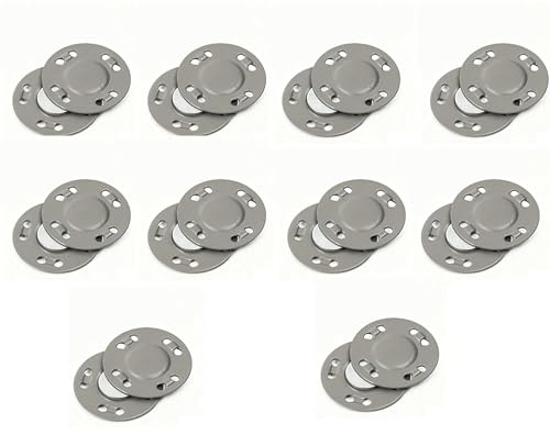 HAFRILY 10 Paar Magnetverschluss DIY Needlework Magnetknöpfe Annähen Knopf Ohne Nähen für Taschenverschlüsse Magnetknöpfe Magnetverschluss zubehör Tasche Accessories