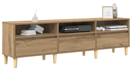 vidaXL TV Cabinet 150 x 30 x 45 cm Artisan Oak Engineered Wood