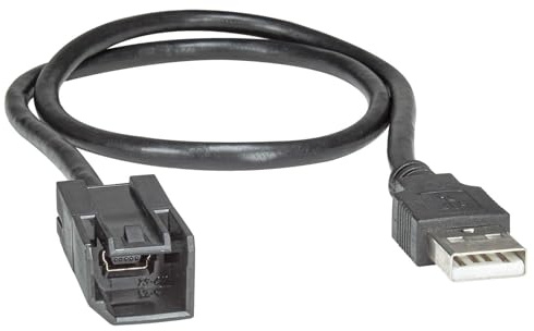 tomzz Audio 7502-000 USB Replacement Adapter kompatibel mit Alfa Romeo Mito Opel Corsa E Adam