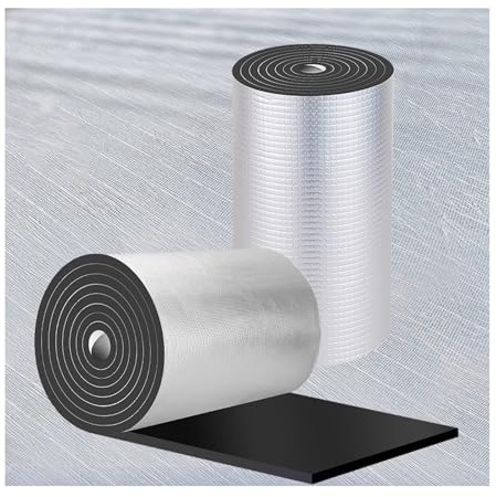 Mehrzweck-Isoliermatte – Selbstklebender Wärmedämmschaum und Schalldämmung for Auto, Wintergartendach, Rohrisolierung, Wände, Außenbereich, wasserdicht(1*3m/3.2*9.8ft,10MM(THK))