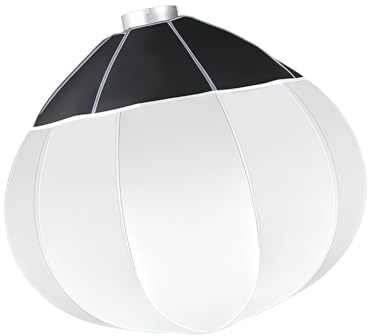 65Cm Lightweight Foldable Round Softbox Attachment for Flashing Light Professional Photography Live Streaming Accessories Portable Softbox