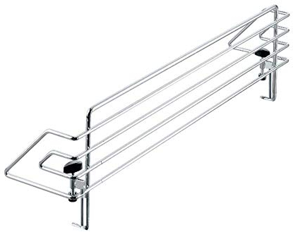 GedoTec Protection de la zone cuisson verrouillage enfant cuisinière barre serrage pour 60 pièces Plaque Acier chromé Garde poêle HxLxP: 678 x 140 175 mm Qualité marque votre Surface habitable