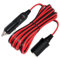 KUNCAN, cavo di prolunga per accendisigari dell’auto, da 4 m, da 12 V a 24 V, cavo di ricarica da maschio a femmina, diametro: 1,630 mm, resistente, con luce LED e fusibile a 15 A